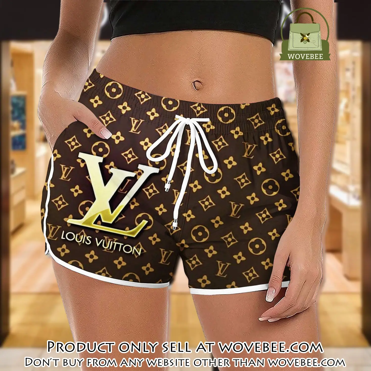 Limited edition lv women shorts lady beach shorts wms1021 wvb1408635